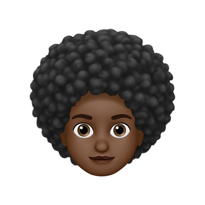 Afro emojis