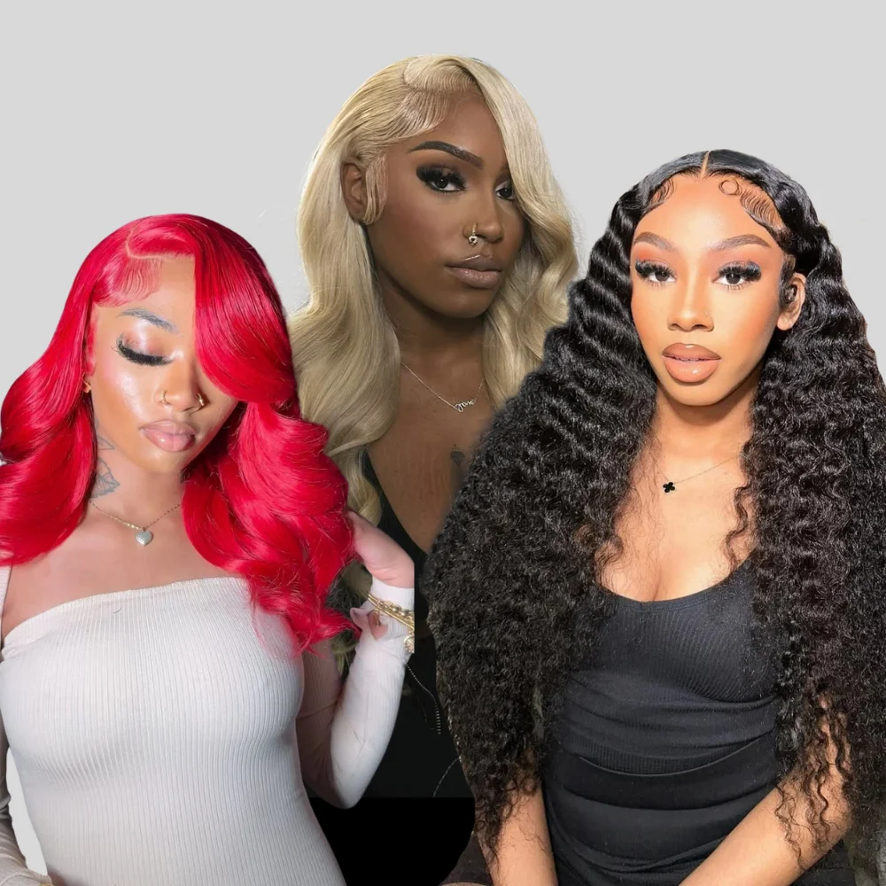 Wigs with baby hairs